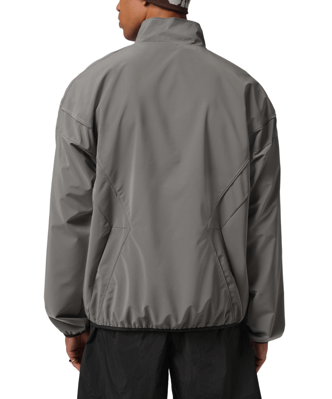 Brooklyn Hike Mike Reflective Draft Jacket Metallic Silver - LIKELIHOOD