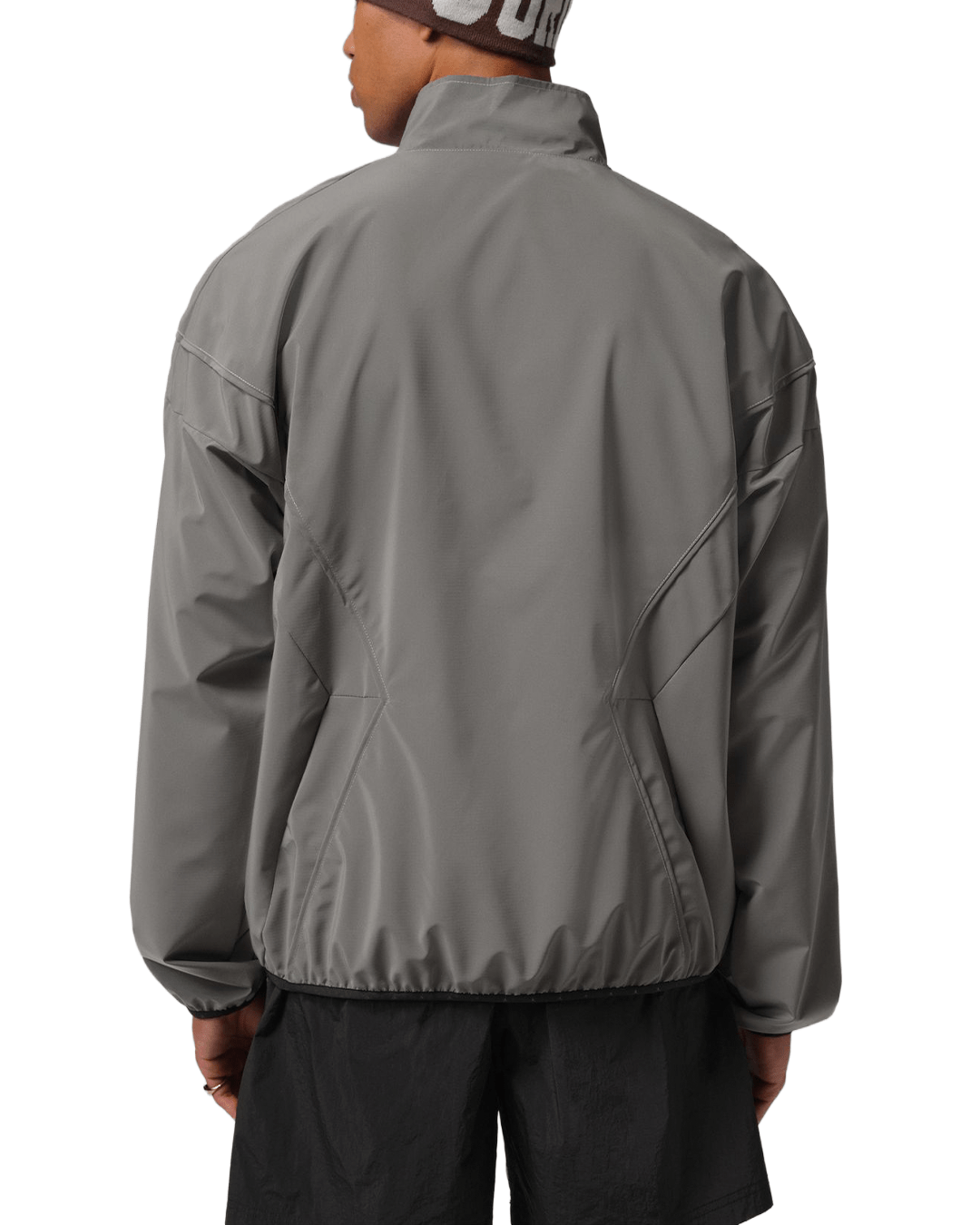 Brooklyn Hike Mike Reflective Draft Jacket Metallic Silver - LIKELIHOOD