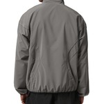 Brooklyn Hike Mike Reflective Draft Jacket Metallic Silver - LIKELIHOOD
