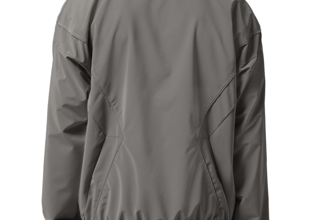 Brooklyn Hike Mike Reflective Draft Jacket Metallic Silver - LIKELIHOOD