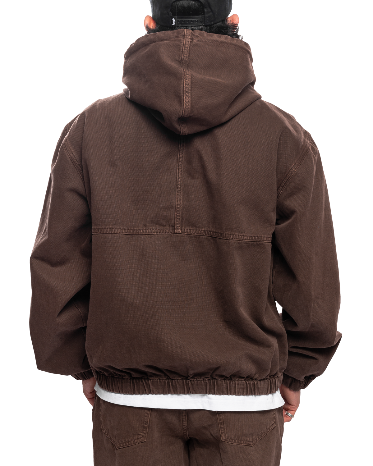 Work Jacket Unlined Canvas Brown
