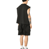 Bungee Cargo Shorts Black - LIKELIHOOD