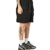 Bungee Cargo Shorts Black - LIKELIHOOD