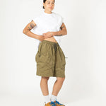 Bungee Cargo Shorts Khaki - LIKELIHOOD