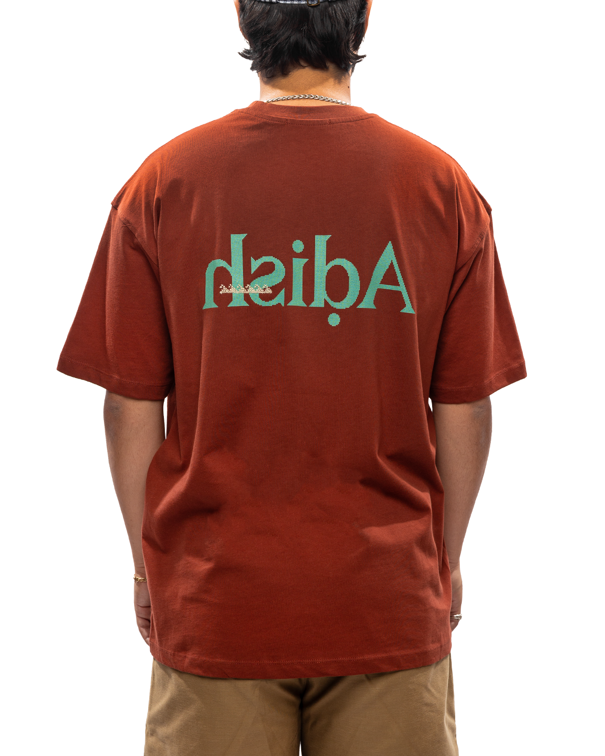 Hedab Logo Short Sleeve T-Shirt Burgundy