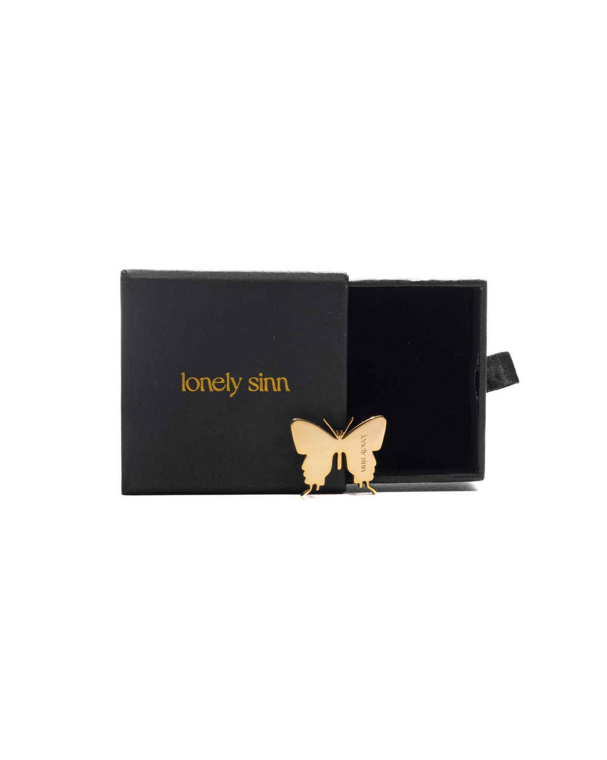 Butterfly Shoe Pendant Gold - LIKELIHOOD