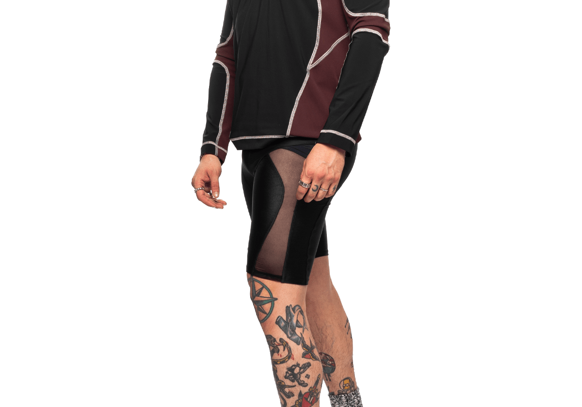 Butterfly Shorts Black - LIKELIHOOD