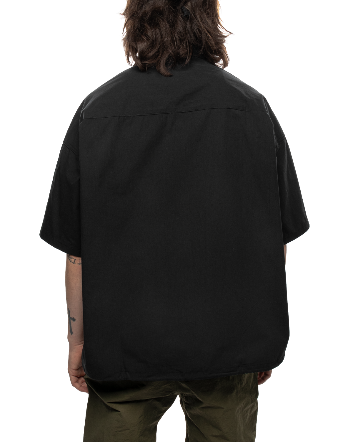 Flight Button Up Black