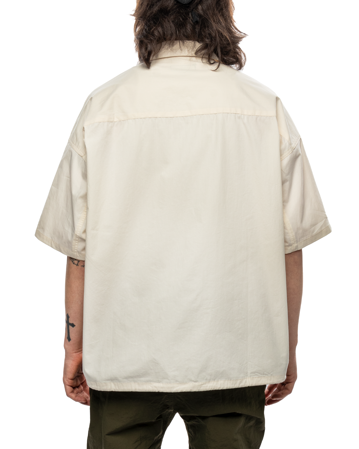 Flight Button Up Bone