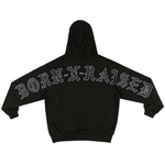 BxR Jumbo Arch Hoodie Black - LIKELIHOOD