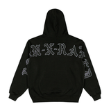 BxR Jumbo Arch Hoodie Black - LIKELIHOOD