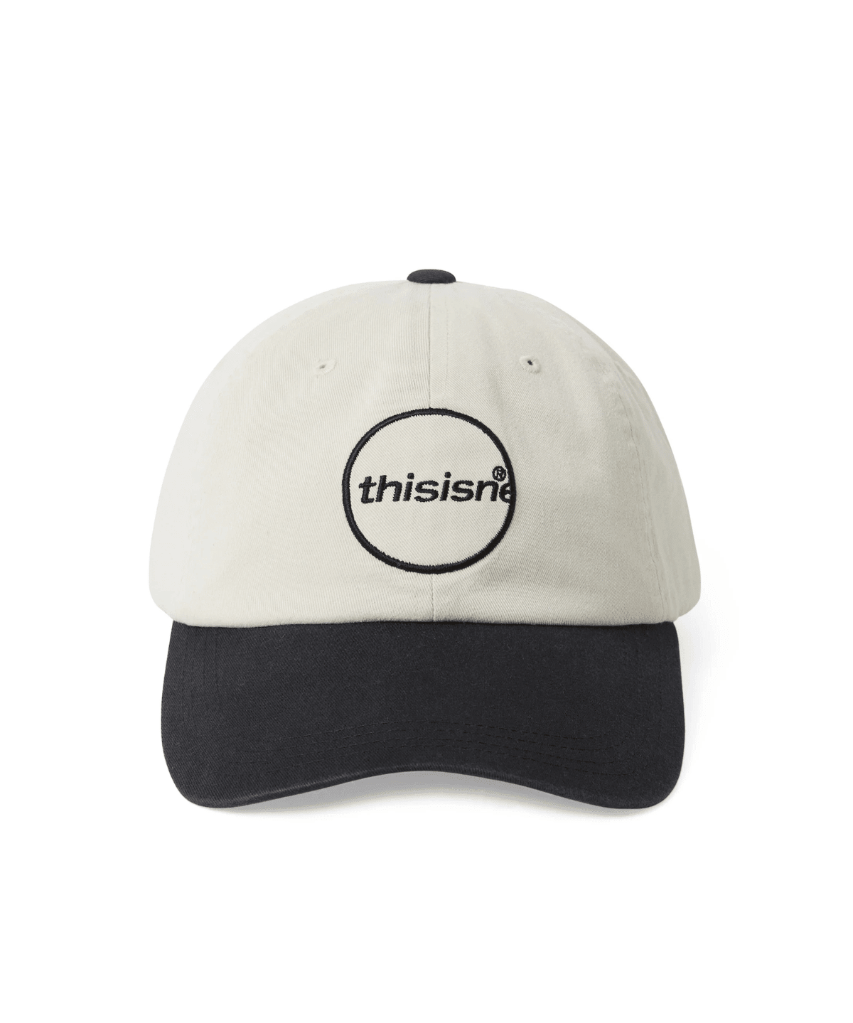 C - Logo Patch Cap Ivory/Navy - LIKELIHOOD