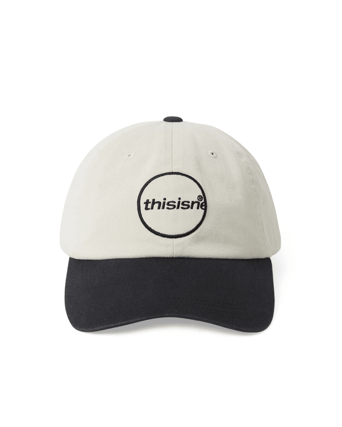 C - Logo Patch Cap Ivory/Navy - LIKELIHOOD