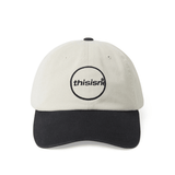 C - Logo Patch Cap Ivory/Navy - LIKELIHOOD