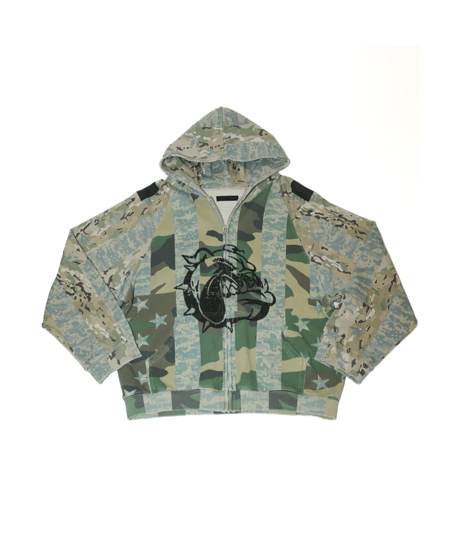 Camo Flag All X Hoodie - LIKELIHOOD