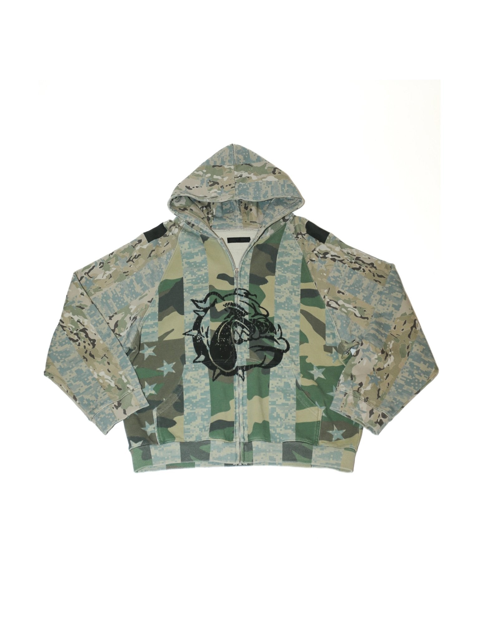 Camo Flag All X Hoodie - LIKELIHOOD