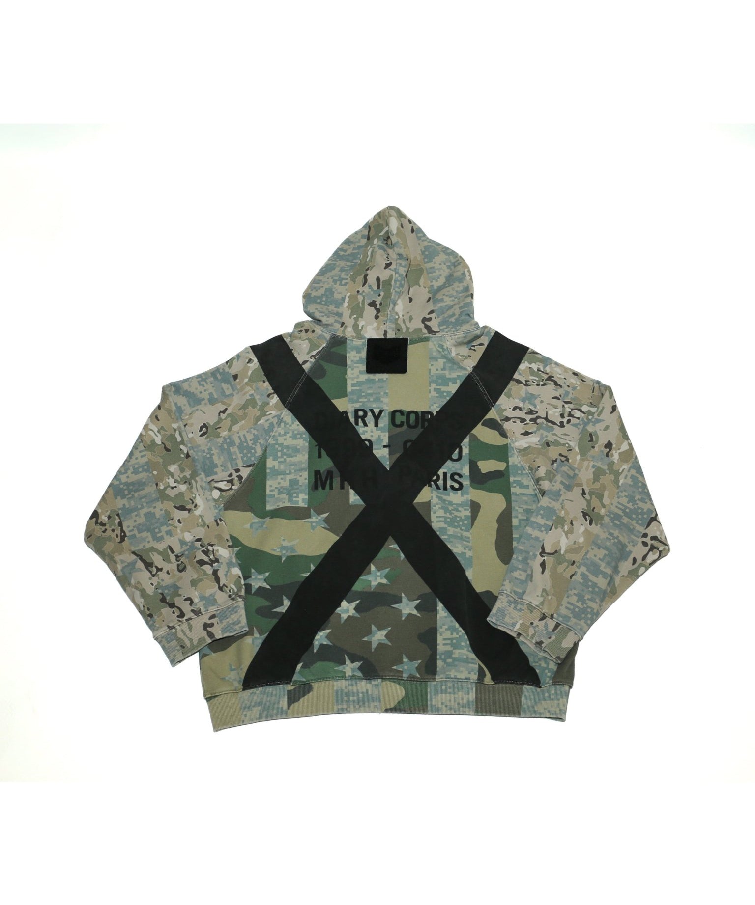 Camo Flag All X Hoodie - LIKELIHOOD