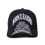 Paranoia Crest Snapback Black