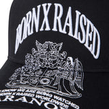 Paranoia Crest Snapback Black