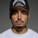 Paranoia Crest Snapback Black