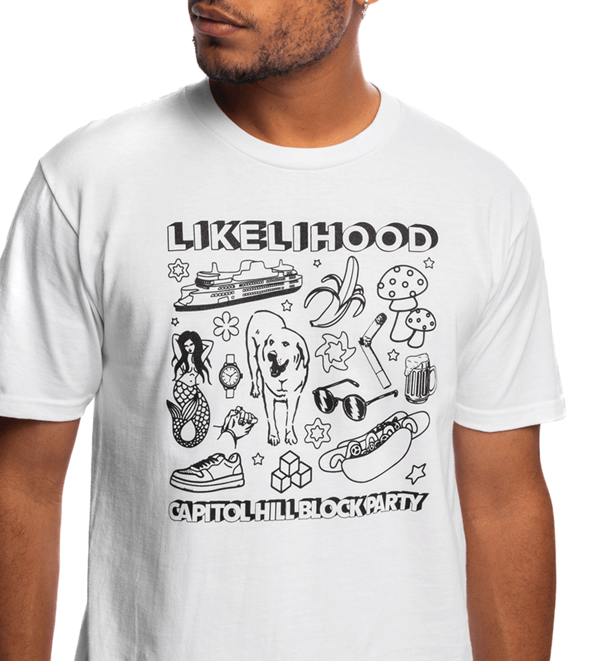 Capitol Hill Block Party Tee 2023 - LIKELIHOOD