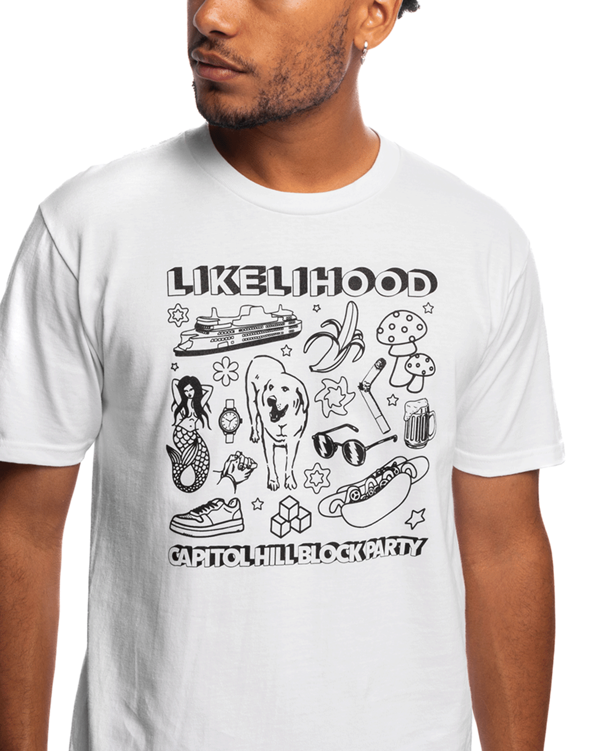 Capitol Hill Block Party Tee 2023 - LIKELIHOOD