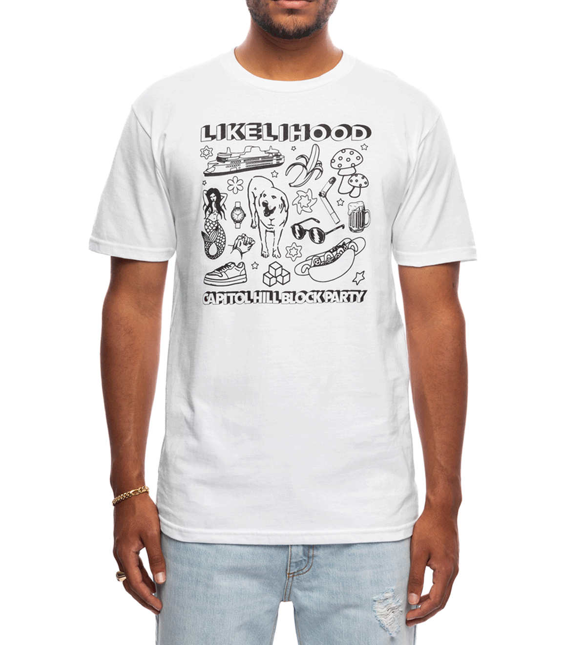 Capitol Hill Block Party Tee 2023 - LIKELIHOOD