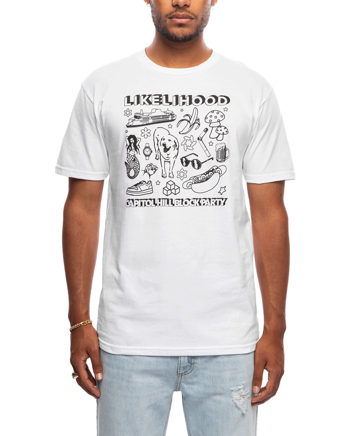 Capitol Hill Block Party Tee 2023 - LIKELIHOOD