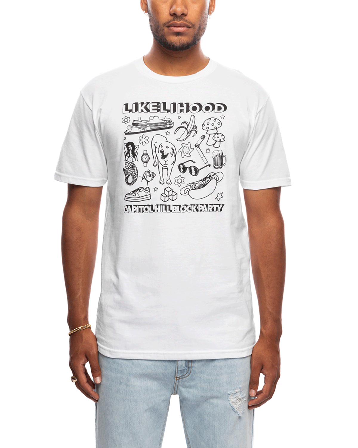 Capitol Hill Block Party Tee 2023 - LIKELIHOOD