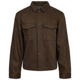 Cargo Overshirt Dark Brown - LIKELIHOOD