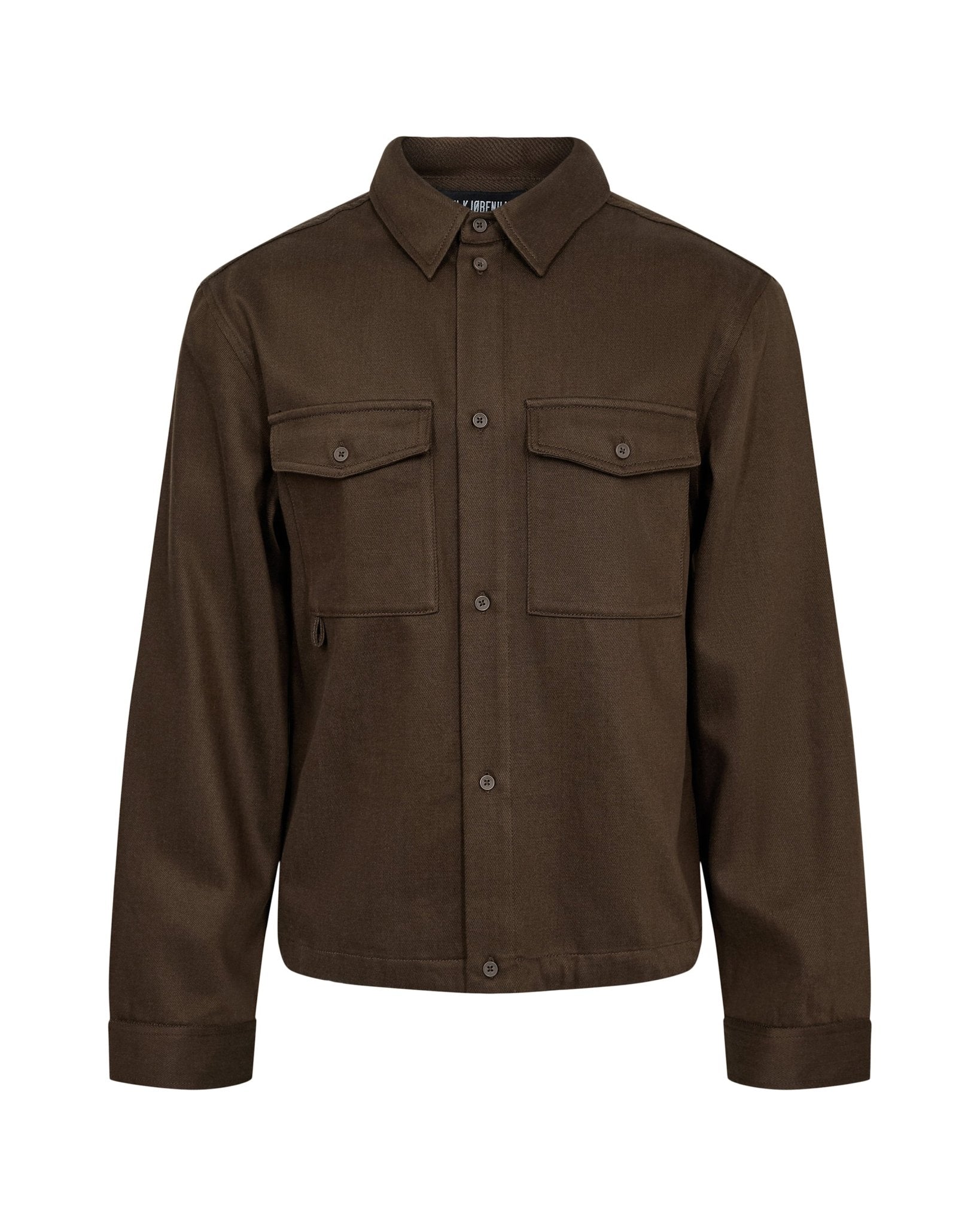Cargo Overshirt Dark Brown - LIKELIHOOD