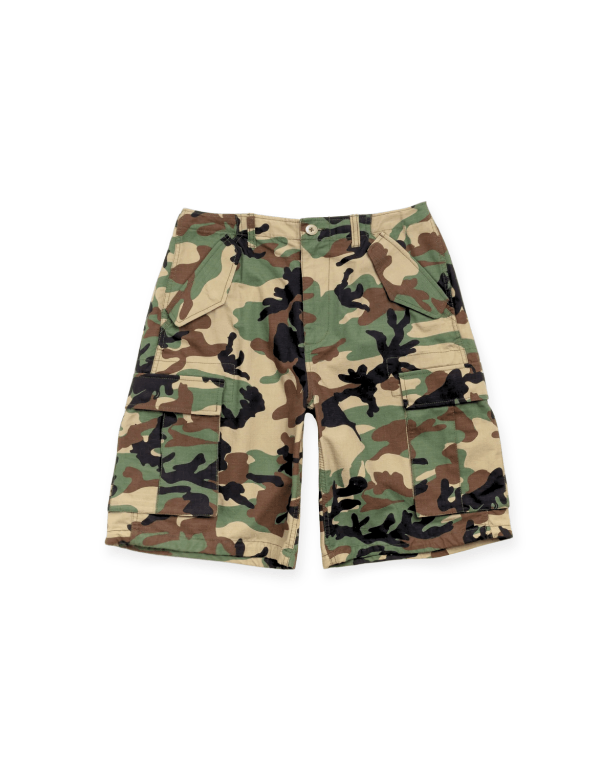 Cargo Short Ripstop Woodland Camo - LIKELIHOOD