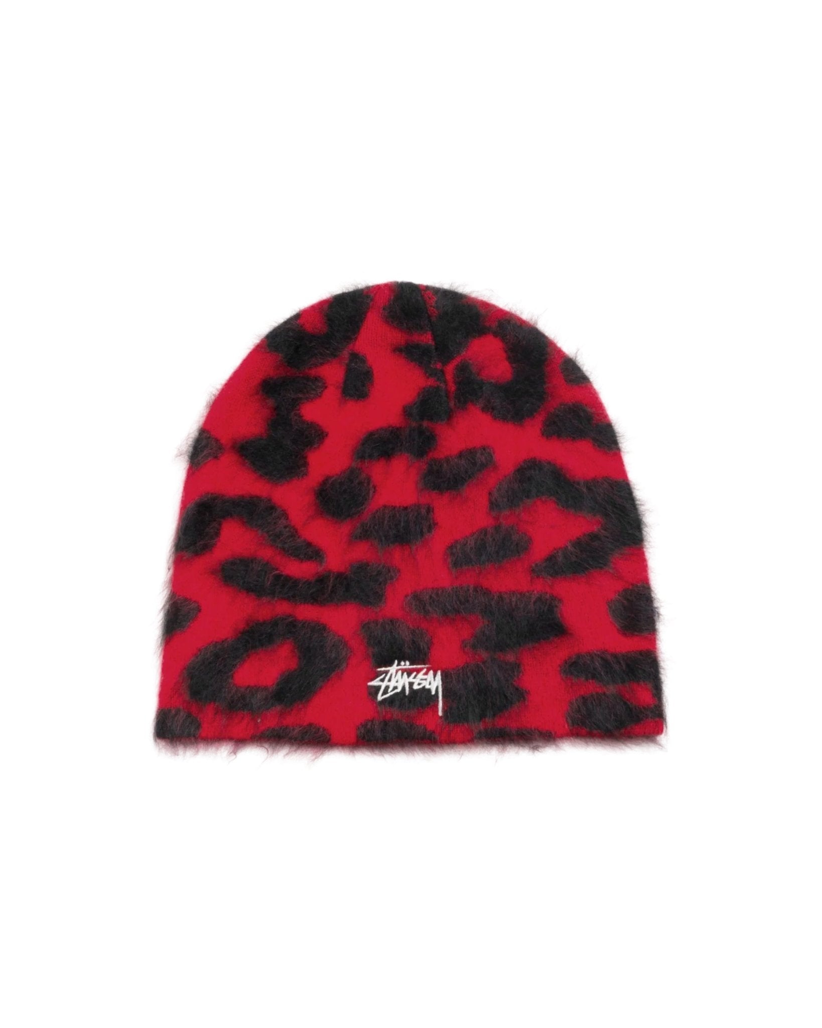 Cashmere Leopard Skullcap Red - LIKELIHOOD