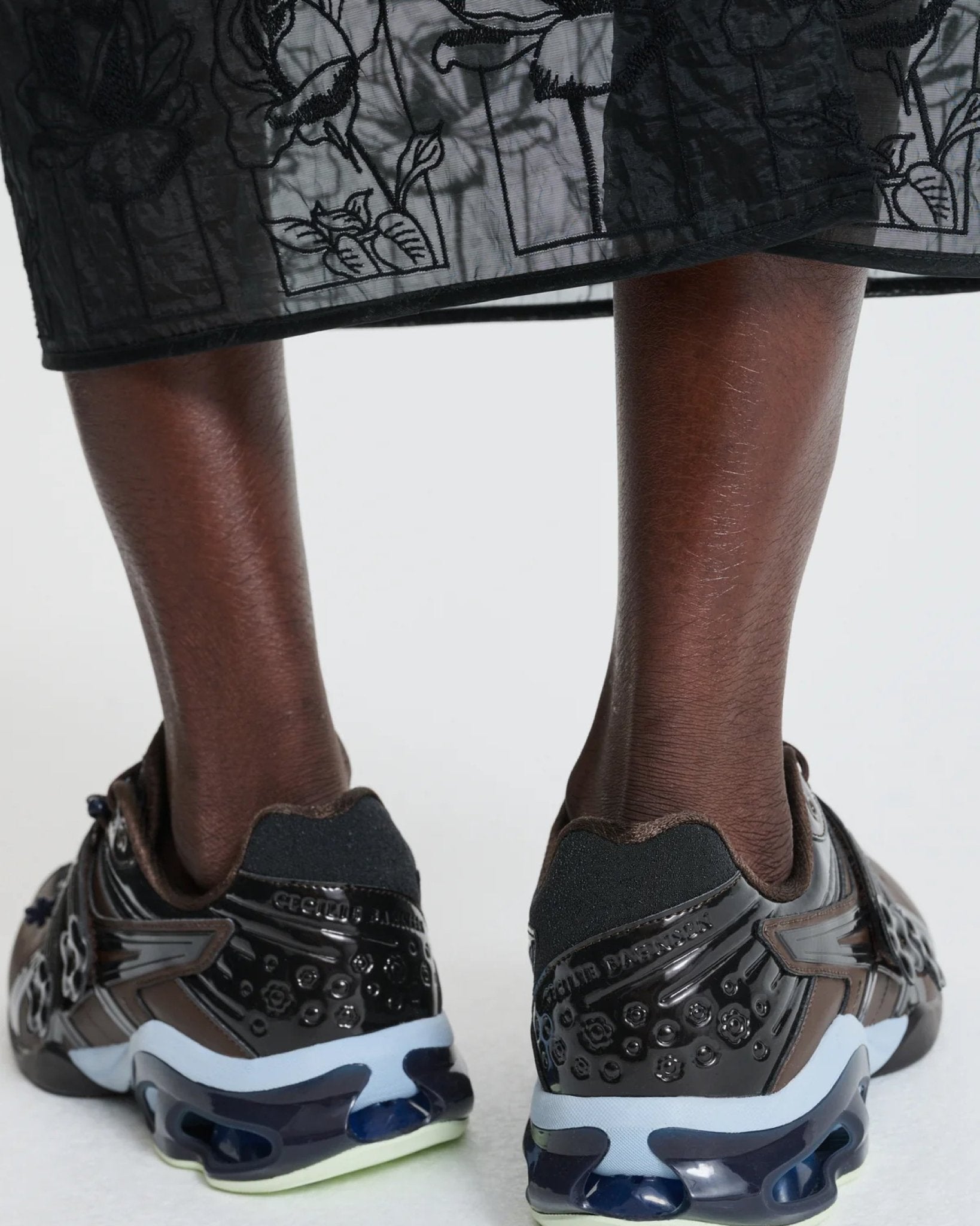 Cecilie Bahnsen x Gel-Kinetic FR Black/Black Coffee - LIKELIHOOD