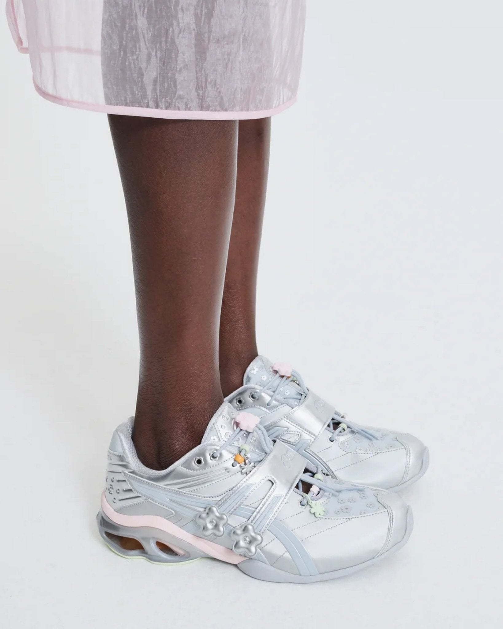 Cecilie Bahnsen x Gel-Kinetic FR Piedmont Grey/Pure Silver - LIKELIHOOD