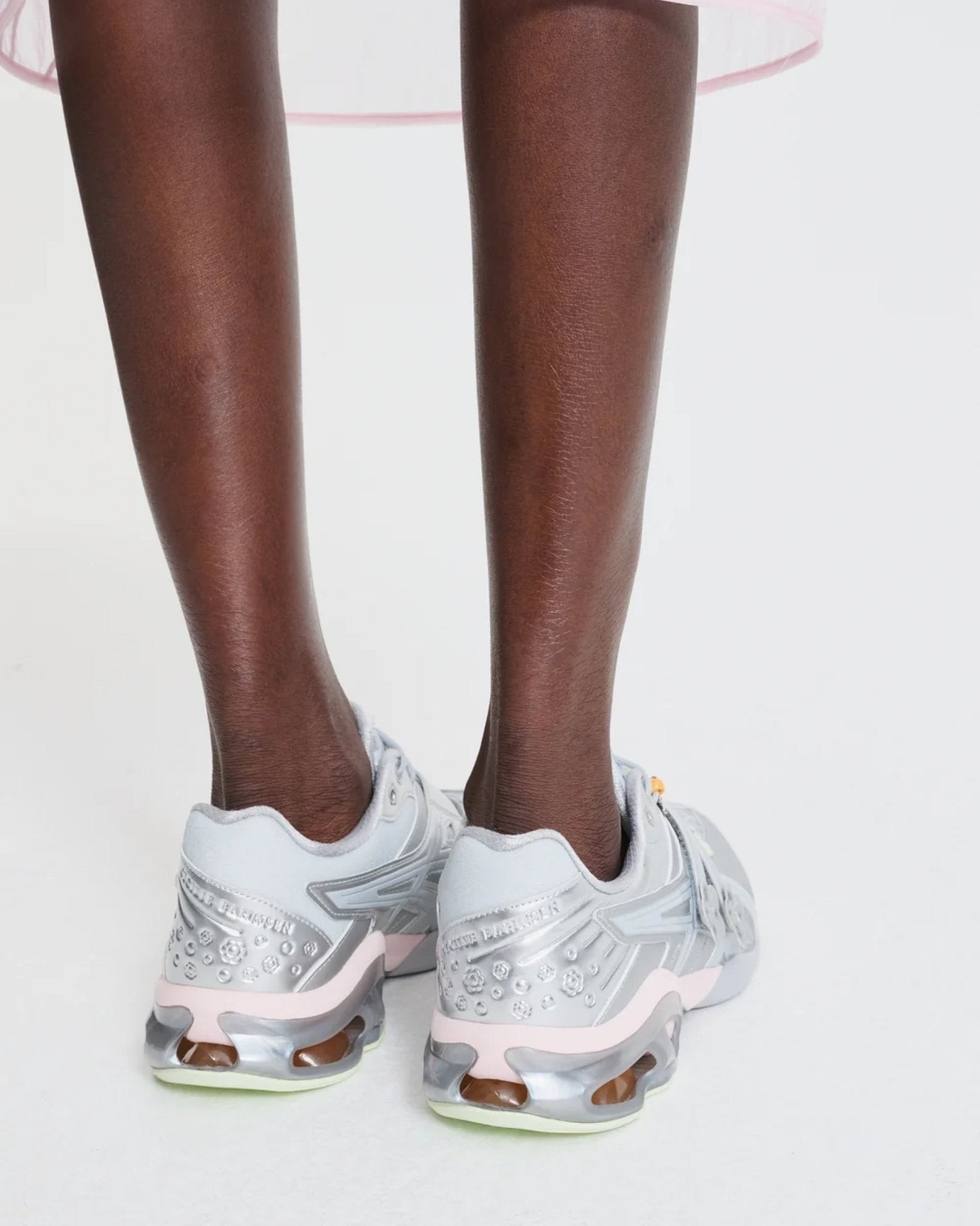 Cecilie Bahnsen x Gel-Kinetic FR Piedmont Grey/Pure Silver - LIKELIHOOD