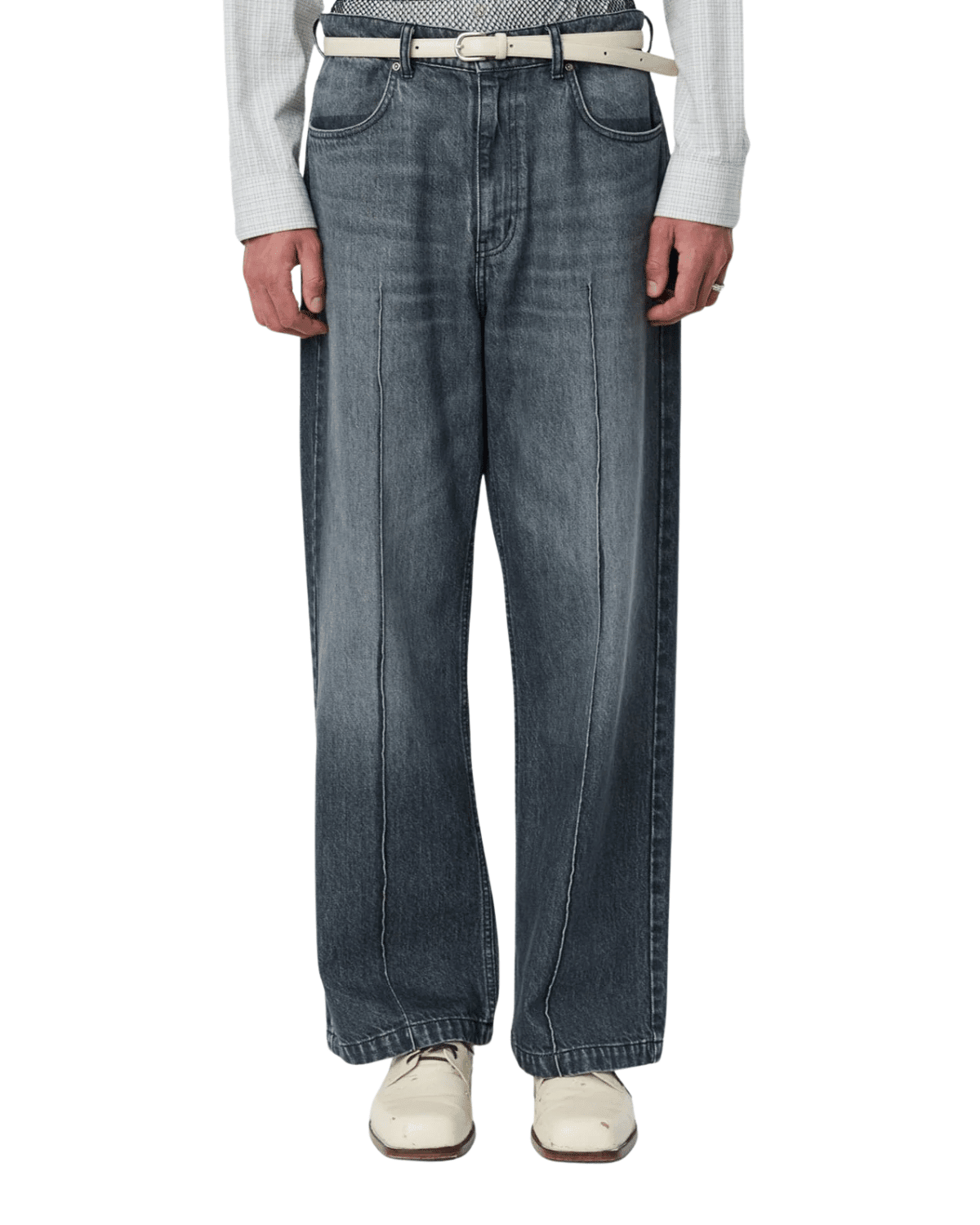 Ceremony Jeans Stonewashed Grey - LIKELIHOOD