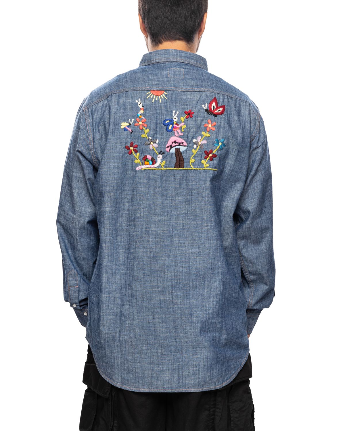 Western Shirt Cotton Chambray / India Blue