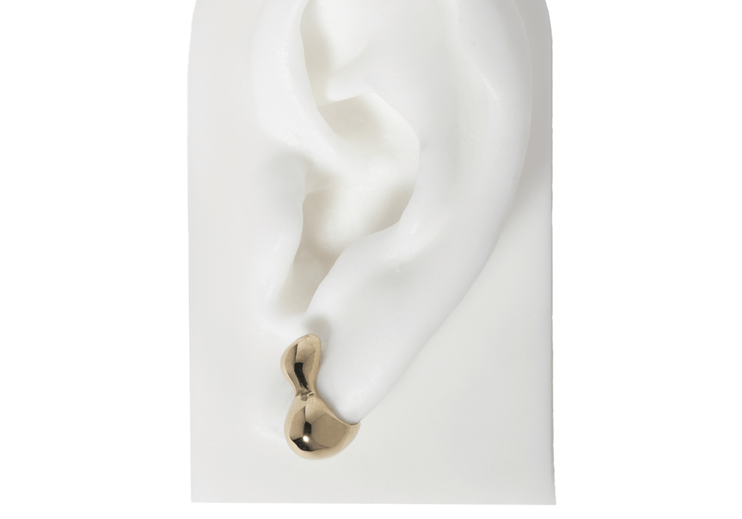 CHAMELLE Stud Gold Plated Bronze - LIKELIHOOD