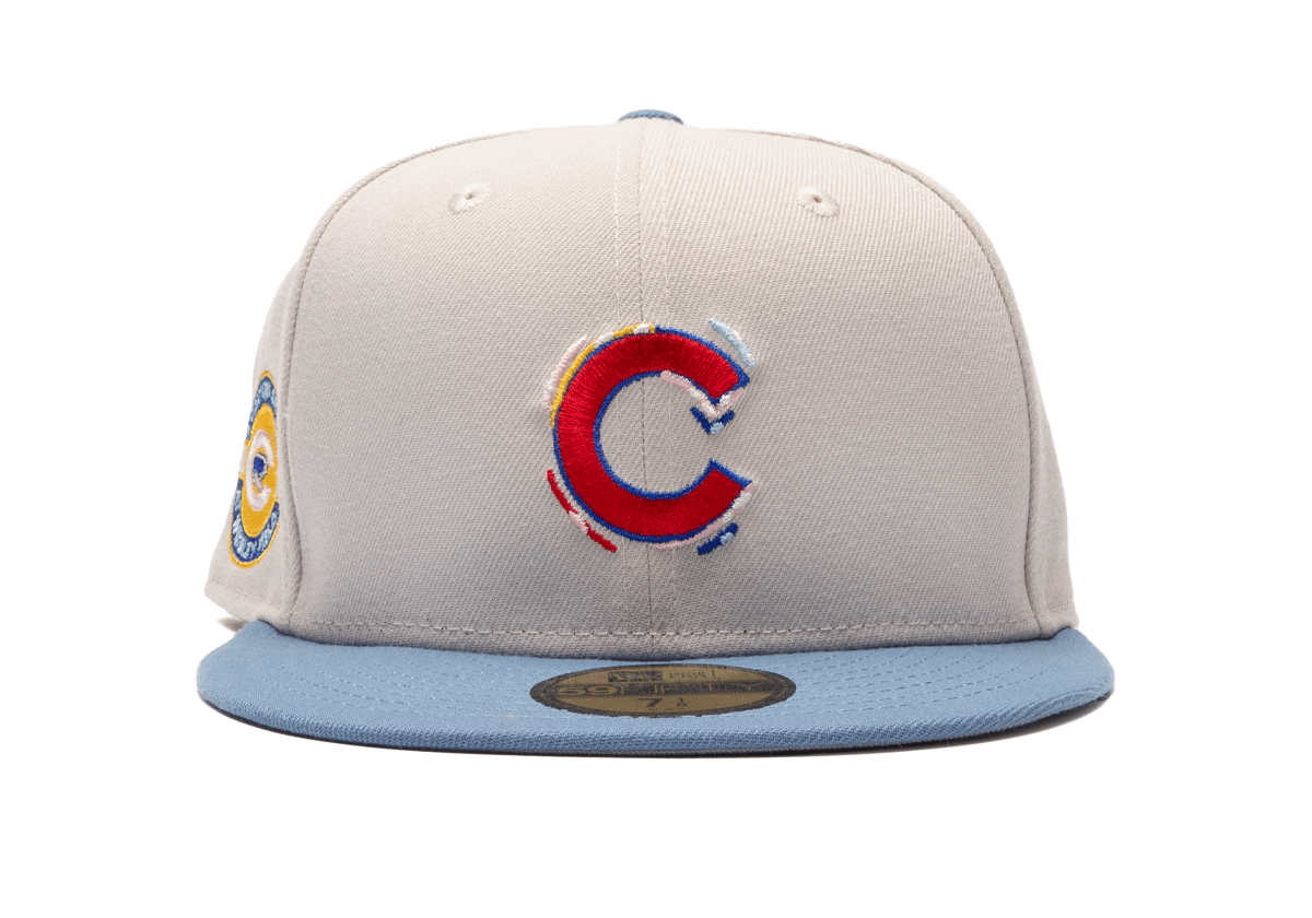 Chicago Cubs Color Brush Fitted Hat - LIKELIHOOD