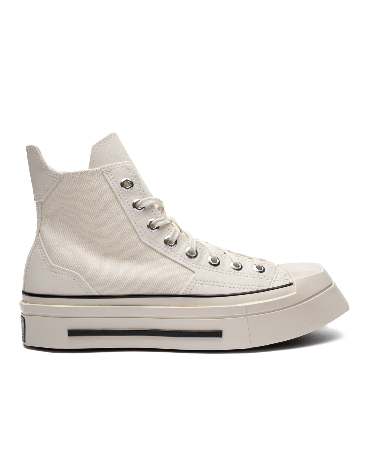 Chuck 70 De Luxe Squared Egret/Black/Egret - LIKELIHOOD