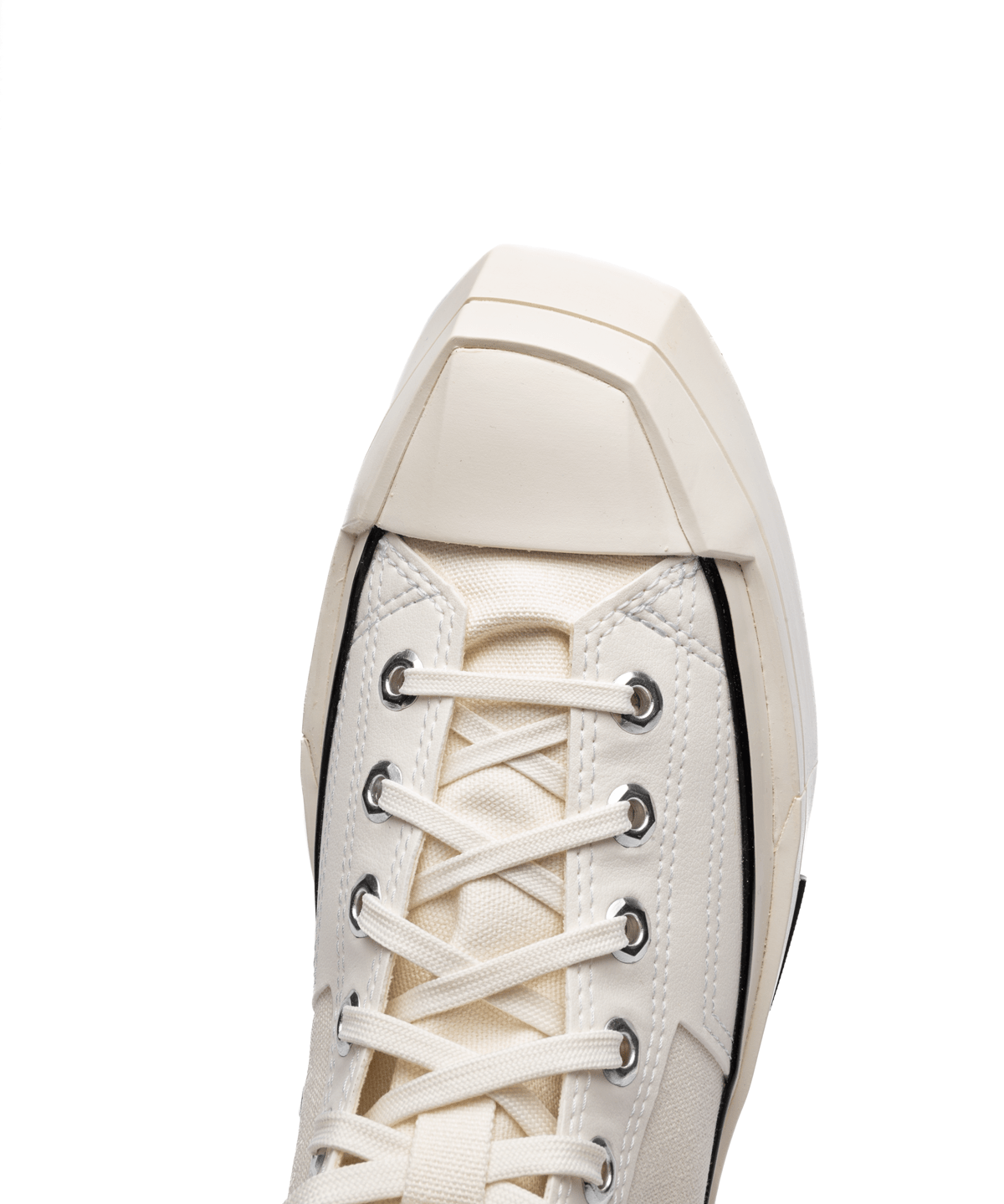 Chuck 70 De Luxe Squared Egret/Black/Egret - LIKELIHOOD