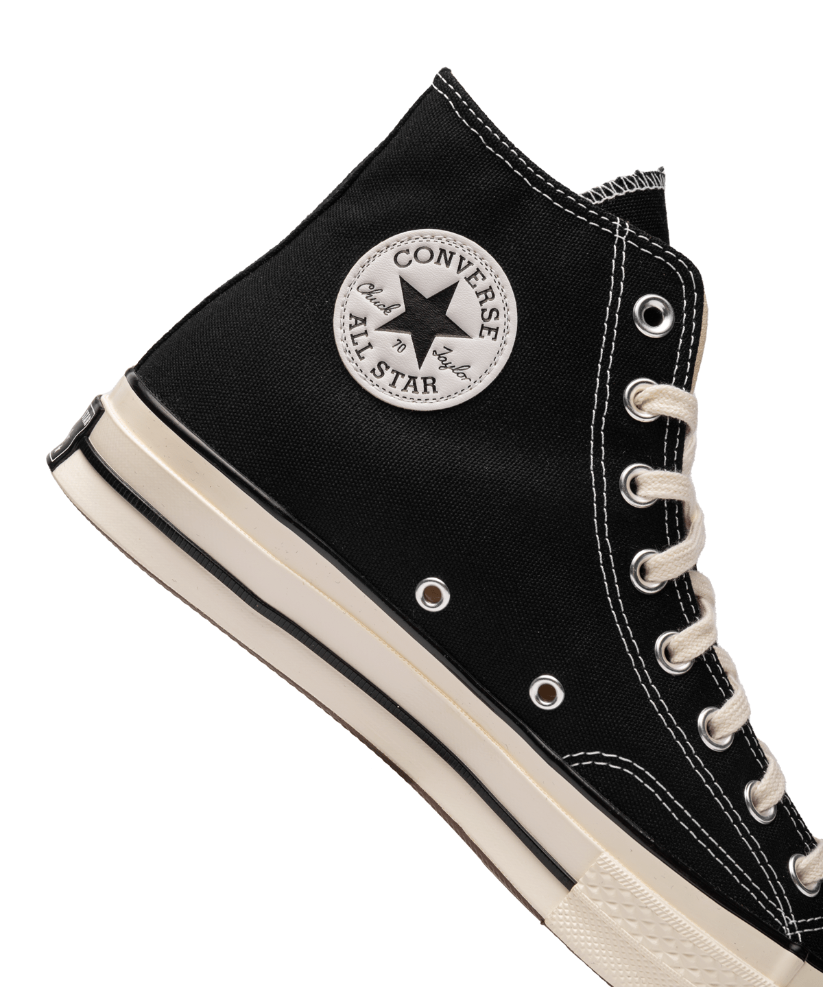 Chuck 70 HI Black/Black/Egret - LIKELIHOOD