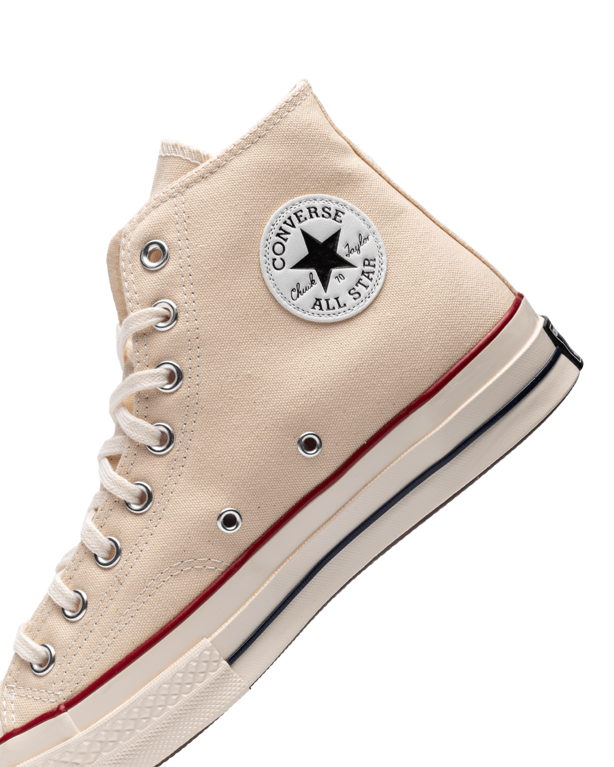 Chuck 70 HI Parchment/Garnet/Egret - LIKELIHOOD