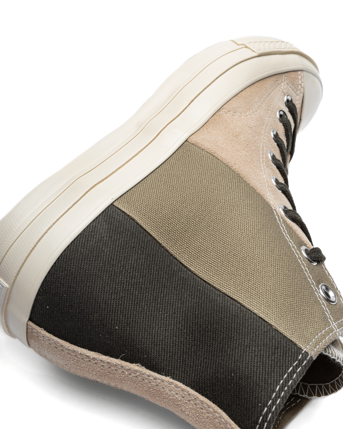 Chuck 70 High Patchwork Suede Nutty Granola/Mossy Sloth/Cave Green - LIKELIHOOD