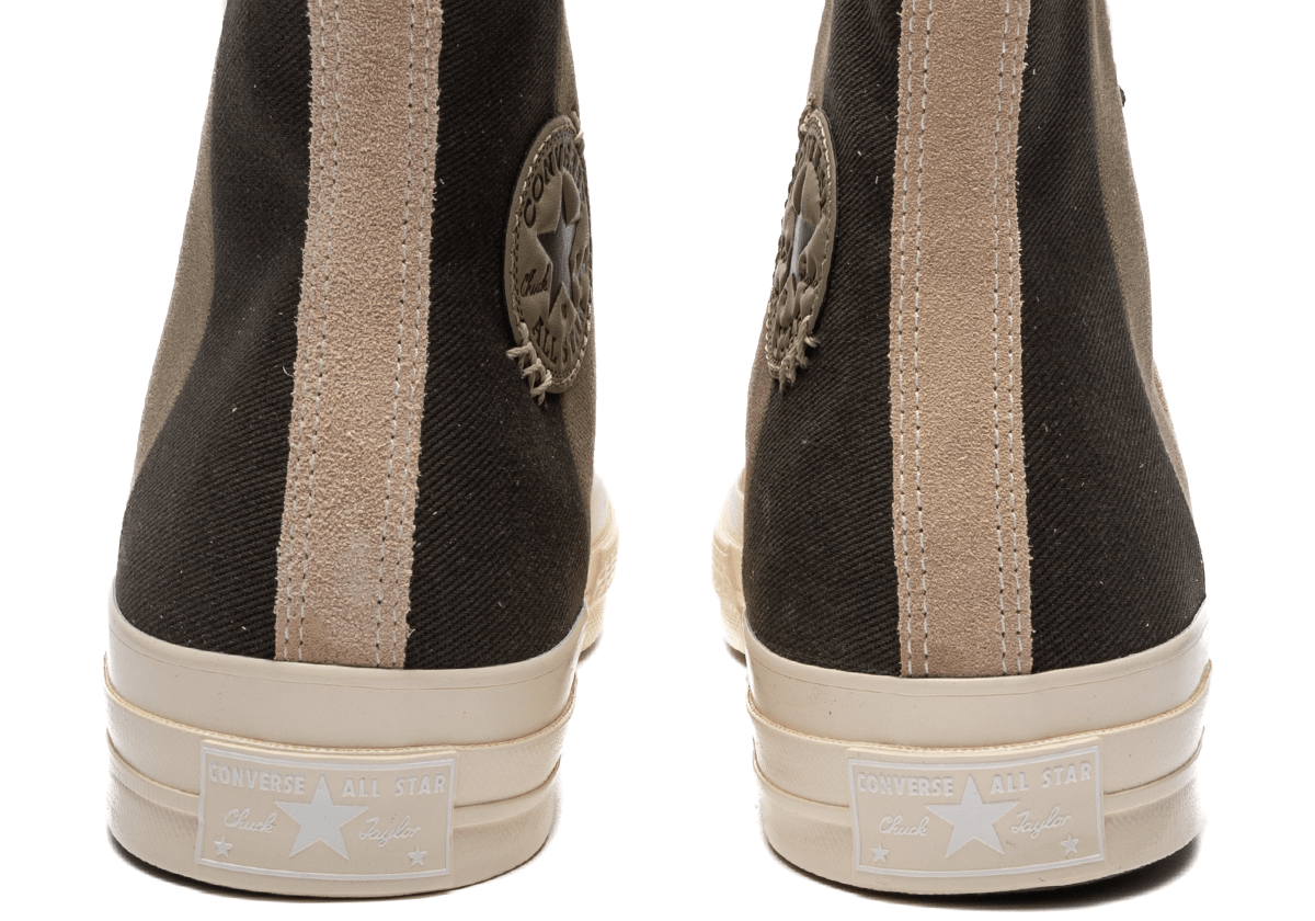 Chuck 70 High Patchwork Suede Nutty Granola/Mossy Sloth/Cave Green - LIKELIHOOD