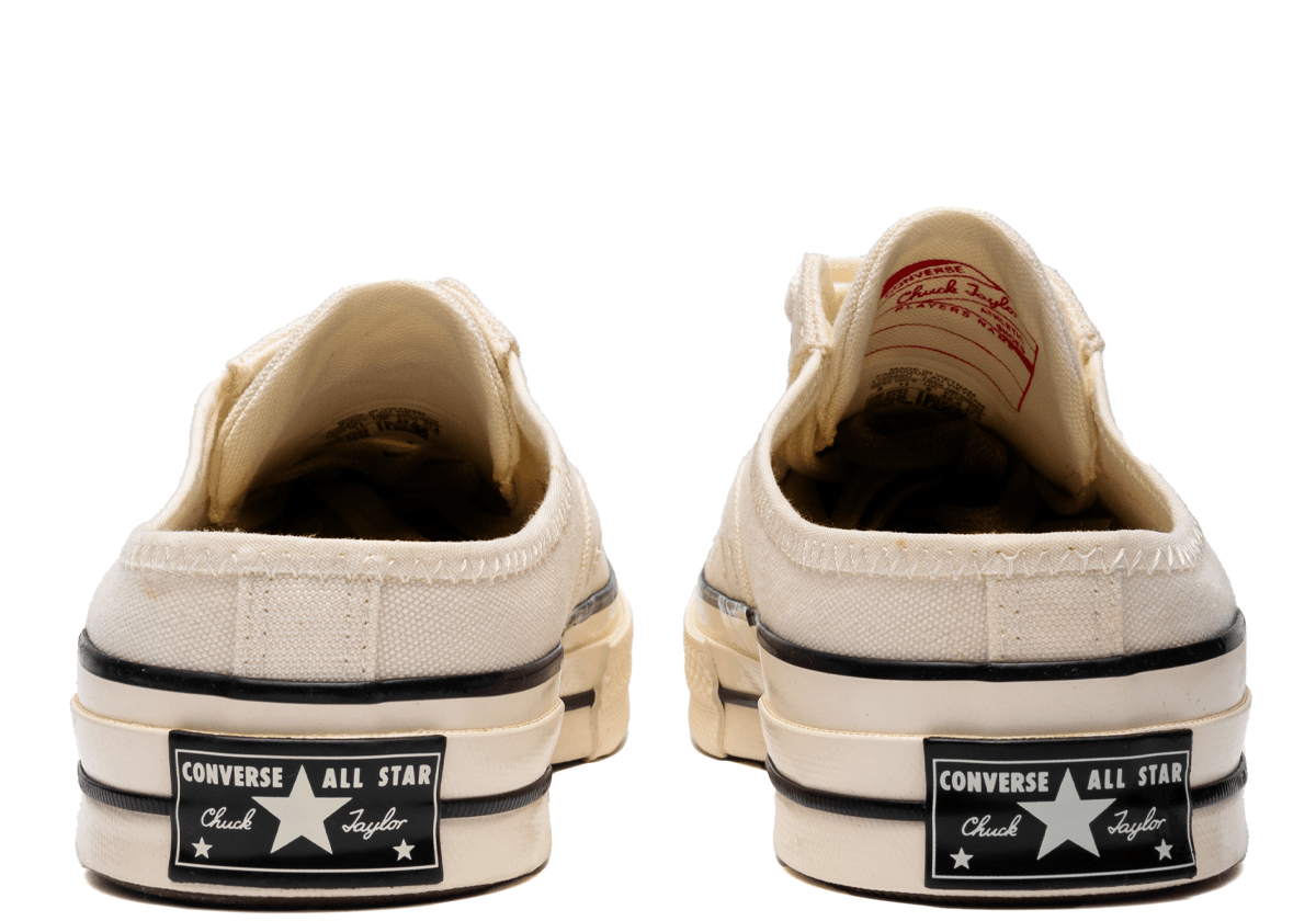 Chuck 70 Mule Slip Egret/Egret/Black - LIKELIHOOD