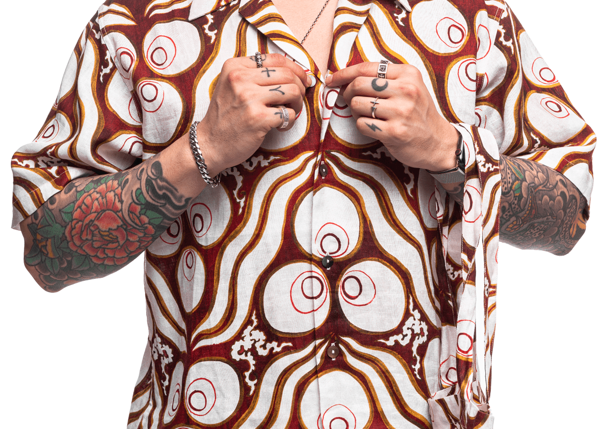 Cintamani Short Sleeve Shirt Multi - LIKELIHOOD