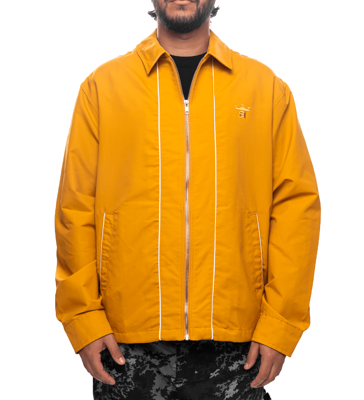 Classic Logo Coaches Jacket Gold - LIKELIHOOD