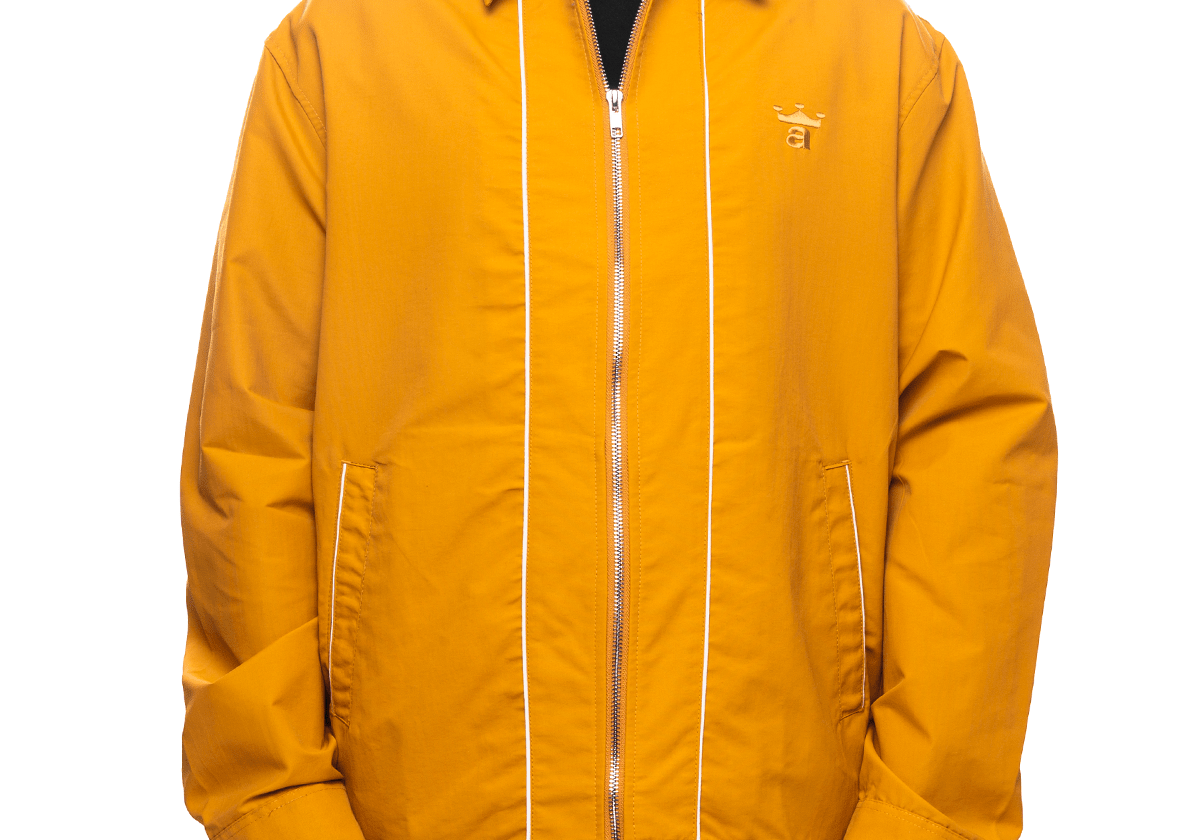 Classic Logo Coaches Jacket Gold - LIKELIHOOD